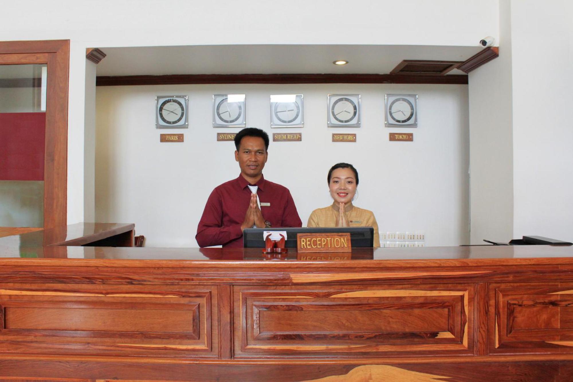 Cheathata Cta Hotel Siem Reap Esterno foto